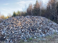 Rock Gravel Resource in Guysborough Nova Scotia